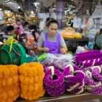 בנגקוק - שוק הפרחים (2)